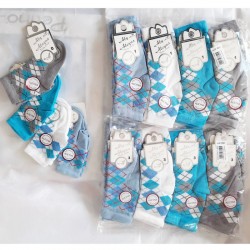 Шкарпетки для немовлят, бавовна 12 шт (0-3 роки) ViT_120511