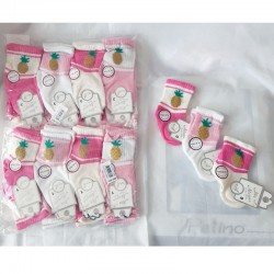 Шкарпетки для немовлят, бавовна 12 шт (0-3 роки) ViT_120508