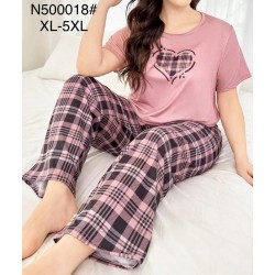 Піжама жіноча, бамбук 5 шт (1-5XL) ZeL1396_N500018