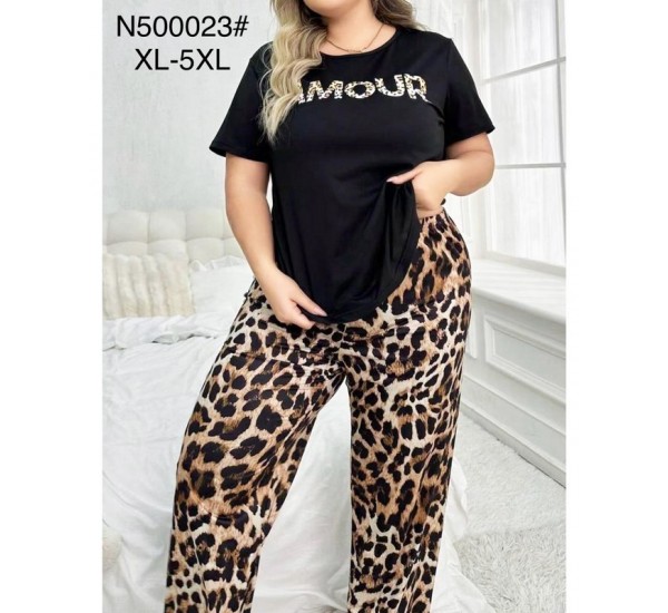 Піжама жіноча, бамбук 5 шт (1-5XL) ZeL1396_N500023