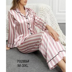 Піжама жіноча, шовк 5 шт (M-3XL) ZeL1396_70289