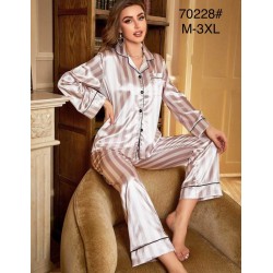 Піжама жіноча, шовк 5 шт (M-3XL) ZeL1396_70228