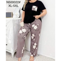 Піжама жіноча, бамбук 5 шт (1-5XL) ZeL1396_N500022