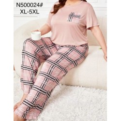 Піжама жіноча, бамбук 5 шт (1-5XL) ZeL1396_N500024
