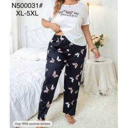 Піжама жіноча, бамбук 5 шт (1-5XL) ZeL1396_N500031