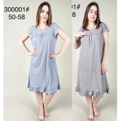 Нічна сорочка жіноча, бамбук 5 шт (50-58 р) ZeL1396_30000