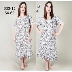 Нічна сорочка жіноча, бамбук 5 шт (54-62 р) ZeL1396_632-1