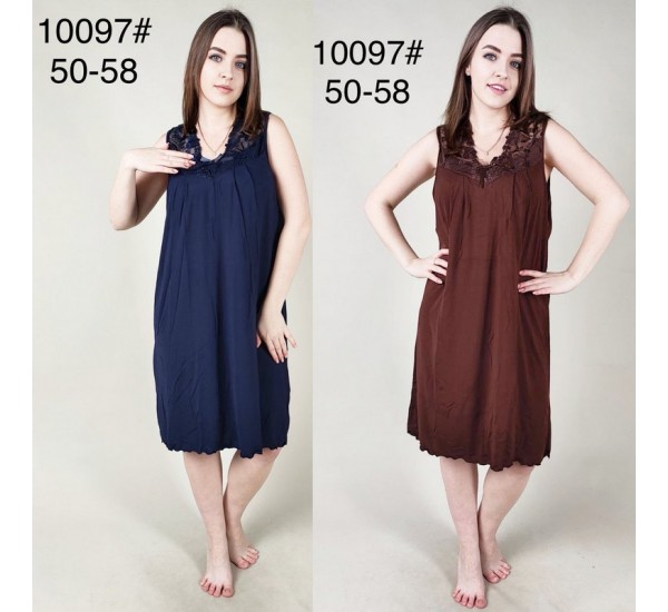 Нічна сорочка жіноча, бамбук 5 шт (50-58 р) ZeL1396_10097