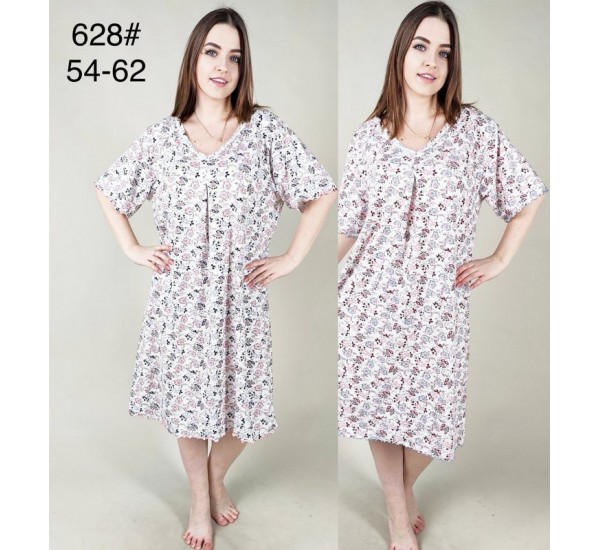 Нічна сорочка жіноча, бамбук 5 шт (54-62 р) ZeL1396_628