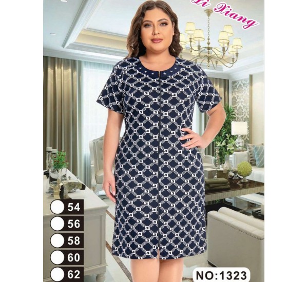 Халат жіночий, віскоза 5 шт (54-62 р) ZeL1396_1323