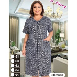 Халат жіночий, віскоза 5 шт (58-66 р) ZeL1396_2336