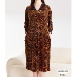 Халат жіночий, велюр 5 шт (58-66 р) ZeL1396_900-312