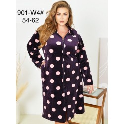 Халат жіночий, велюр 5 шт (54-62 р) ZeL1396_901-W4