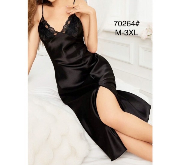 Нічна сорочка, шовк 5 шт (M-3XL) ZeL1396_70264a