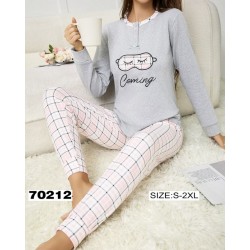 Піжама жіноча, байка 5 шт (S-2XL) ZeL1396_70212