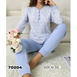 Піжама жіноча, байка 5 шт (M-3XL) ZeL1396_70204