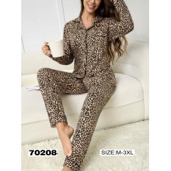 Піжама жіноча, байка 5 шт (M-3XL) ZeL1396_70208