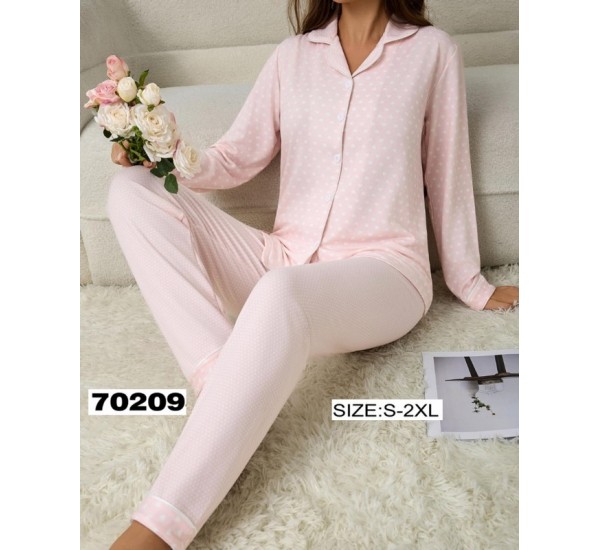 Піжама жіноча, байка 5 шт (M-3XL) ZeL1396_70209