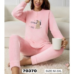 Піжама жіноча, велсофт 5 шт (M-3XL) ZeL1396_70370a