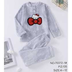 Піжама дитяча, велсофт 5 шт (6-14 років) ZeL1396_70372-1b