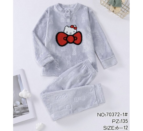 Піжама дитяча, велсофт 5 шт (6-14 років) ZeL1396_70372-1b