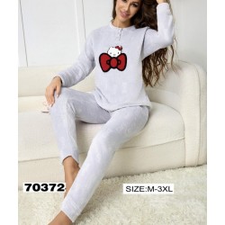 Піжама жіноча, велсофт 5 шт (M-3XL) ZeL1396_70372a