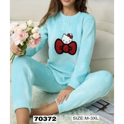 Піжама жіноча, велсофт 5 шт (M-3XL) ZeL1396_70372b