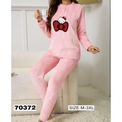 Піжама жіноча, велсофт 5 шт (M-3XL) ZeL1396_70372c