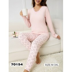 Піжама жіноча, байка 5 шт (M-3XL) ZeL1396_70154