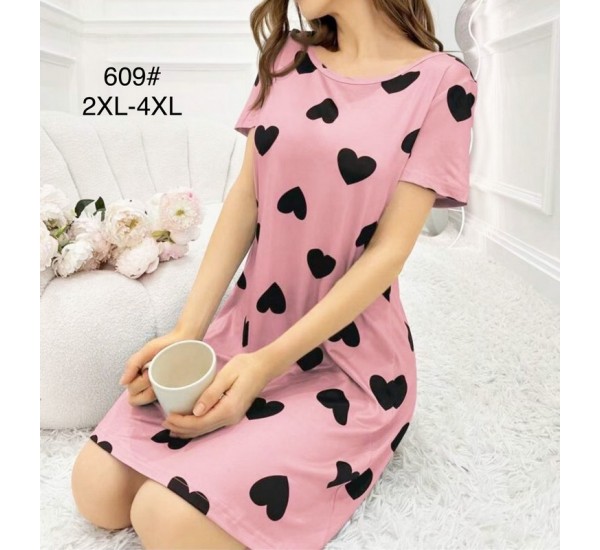 Туника женская, бамбук 6 шт (2-4XL) ZeL1396_609a