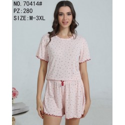Піжама жіноча, рубчик 5 шт (54-62 р) ZeL1396_70414