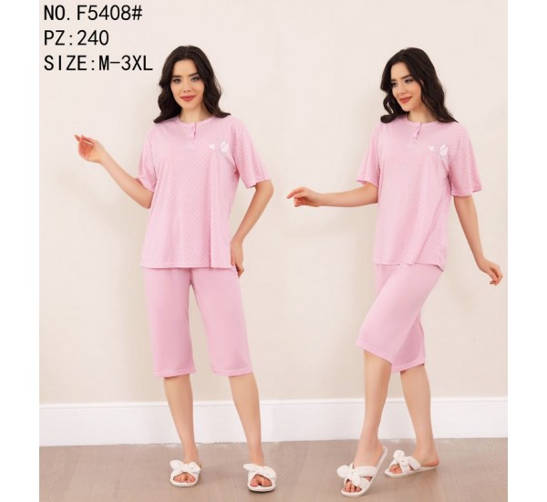 Піжама жіноча, трикотаж 5 шт (54-62 р) ZeL1396_F5408