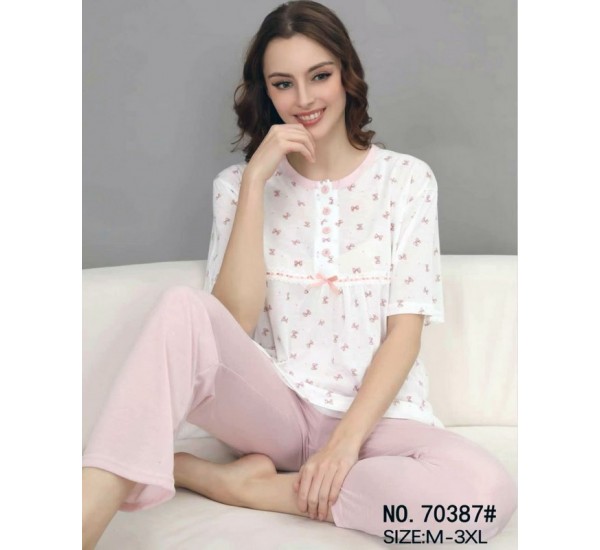 Піжама жіноча, трикотаж 5 шт (54-62 р) ZeL1396_70387