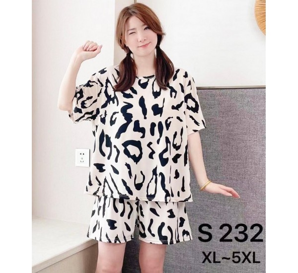 Піжама жіноча, бамбук 5 шт (1-5XL) ZeL1396_S232