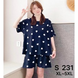 Піжама жіноча, бамбук 5 шт (1-5XL) ZeL1396_S231