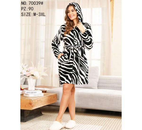 Халат жіночий, махра 5 шт (54-62 р) ZeL1396_70039