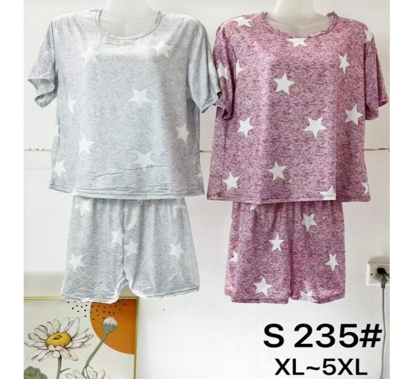 Піжама жіноча, бамбук 5 шт (1-5XL) ZeL1396_S235