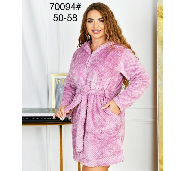 Халат жіночий, махра 5 шт (54-62 р) ZeL1396_70094