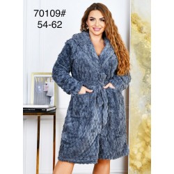 Халат жіночий, махра 5 шт (54-62 р) ZeL1396_70109
