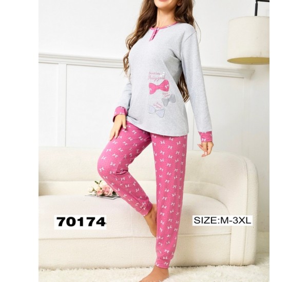 Піжама жіноча, байка 5 шт (M-3XL) ZeL1396_70174