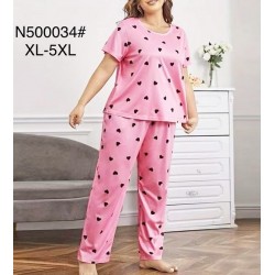 Піжама жіноча, бамбук 5 шт (1-5XL) ZeL1396_N500034