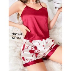 Піжама жіноча, шовк 5 шт (M-3XL) ZeL1396_70269