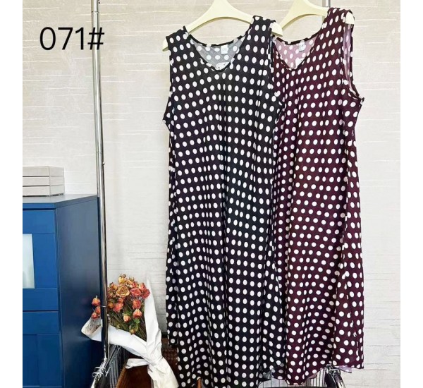 Сарафан жіночий MIX, штапель 12 шт (64 р) ZeL1396_071-5