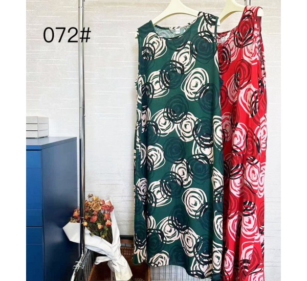 Сарафан жіночий MIX, штапель 12 шт (60 р) ZeL1396_072-5