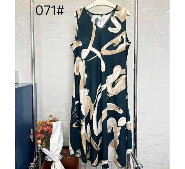 Сарафан жіночий MIX, штапель 12 шт (64 р) ZeL1396_071-4