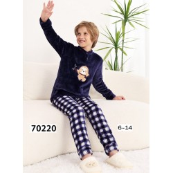 Піжама дитяча, велсофт 5 шт (6-14 років) ZeL1396_70220