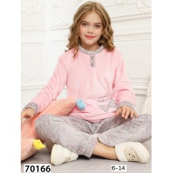 Піжама дитяча, велсофт 5 шт (6-14 років) ZeL1396_70166