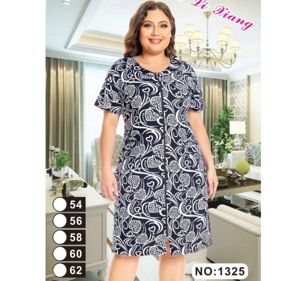 Халат жіночий, віскоза 5 шт (54-62 р) ZeL1396_1325