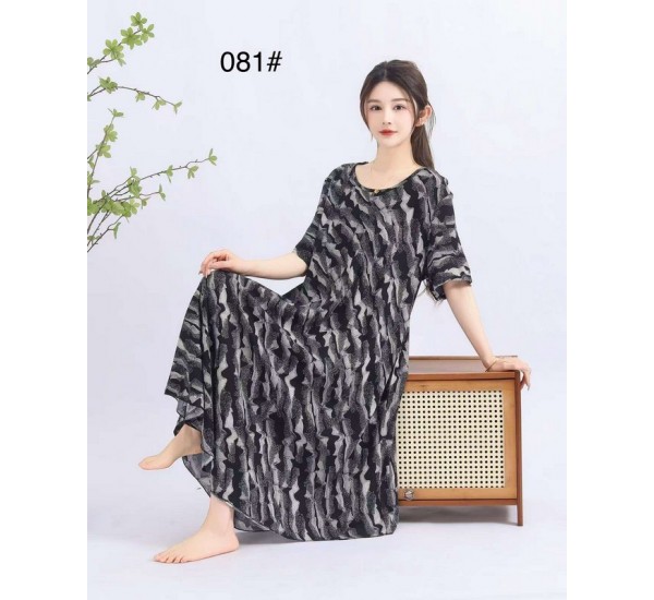 Сукня жіноча Батал MIX, штапель 6 шт (60 р) ZeL1396_081-17