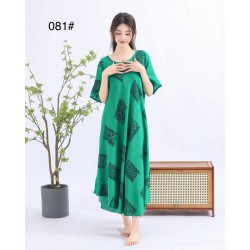 Сукня жіноча Батал MIX, штапель 6 шт (60 р) ZeL1396_081-18